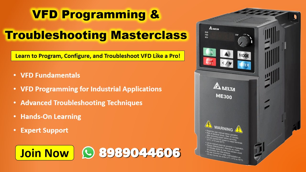 VFD Programming & Troubleshooting Master Class – WIRING SCHOOL